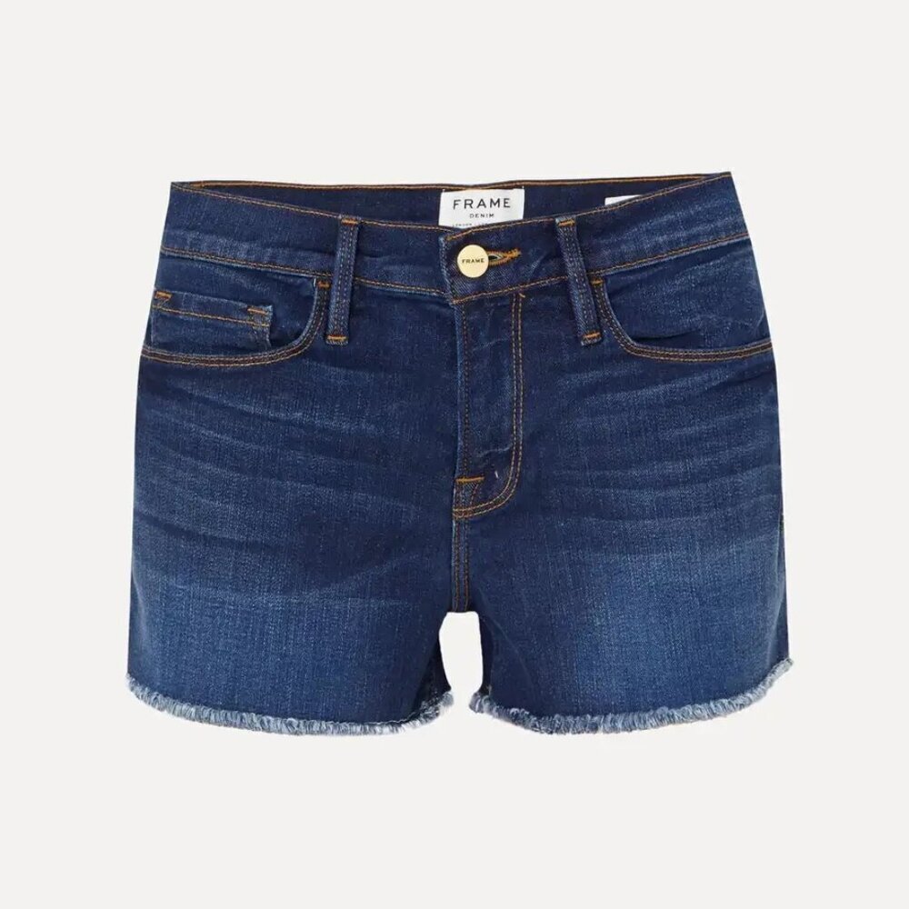 NWT FRAME Le Cutoff Shorts Size 27